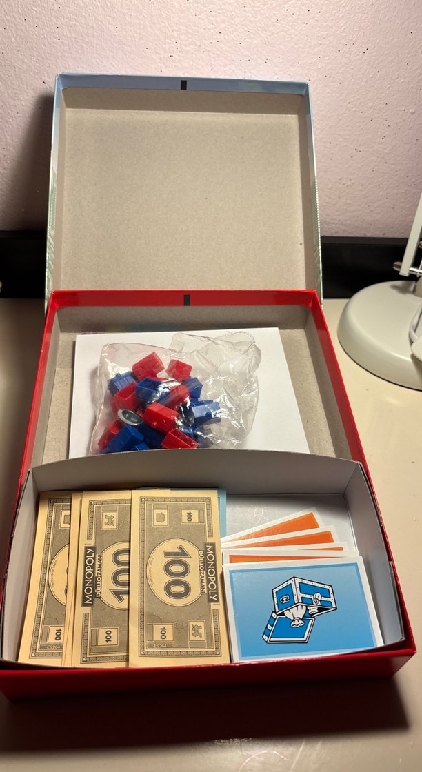 Monopoly Düello Zamanı - Parlak Gri Masa Oyunu - Görsel 3