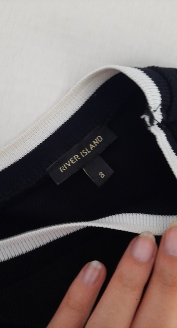 Siyah Uzun Kollu Crop Top - Görsel 3