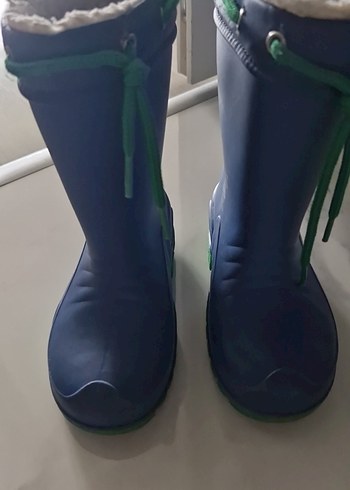 Mavi Erkek Çocuk Baskılı Lastik Çizme - Görsel 2