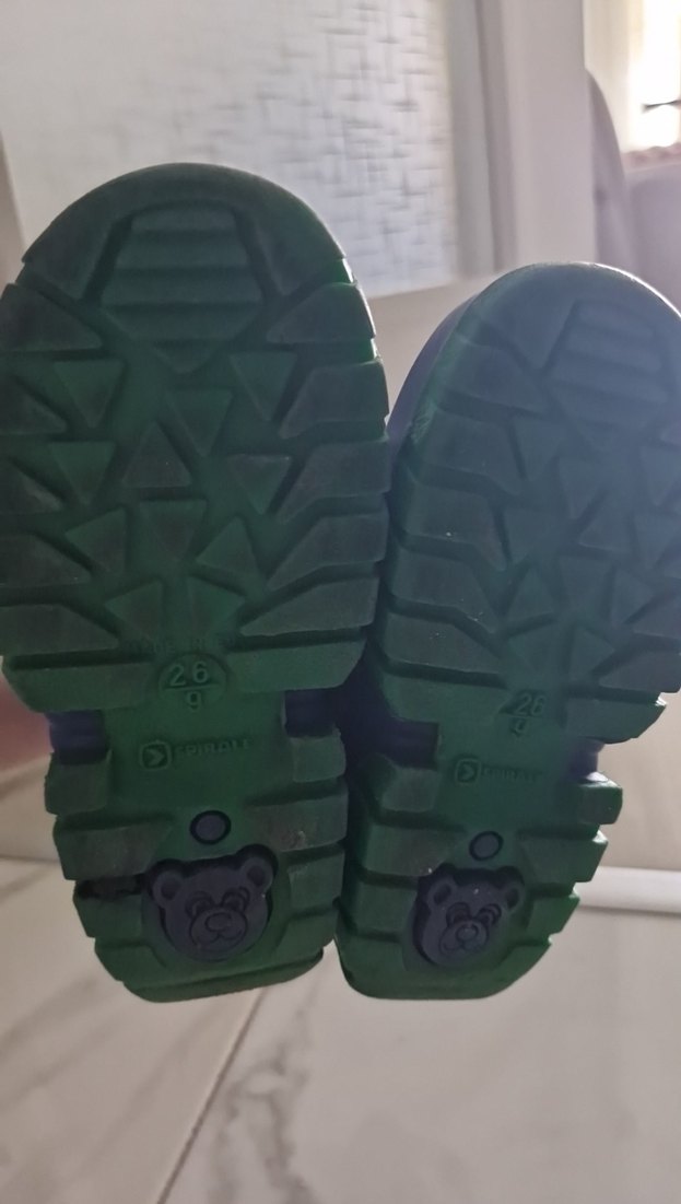 Mavi Erkek Çocuk Baskılı Lastik Çizme - Görsel 4