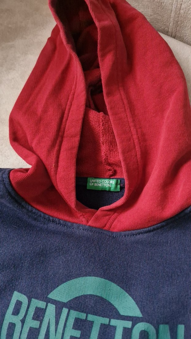 Benetton Erkek Çocuk Mavi Eşofman Takımı - Görsel 2