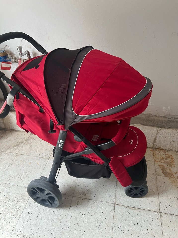 Kırmızı Joie Bebek Arabası - Görsel 3