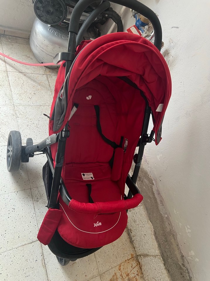 Kırmızı Joie Bebek Arabası - Görsel 2