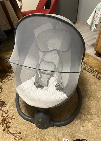 Gri Bebek Beşiği ve Sepeti - Görsel 4