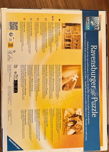 Ravensburger 1000 Parça Puzzle - Altın Tonları (Orjinal) - Görsel 2