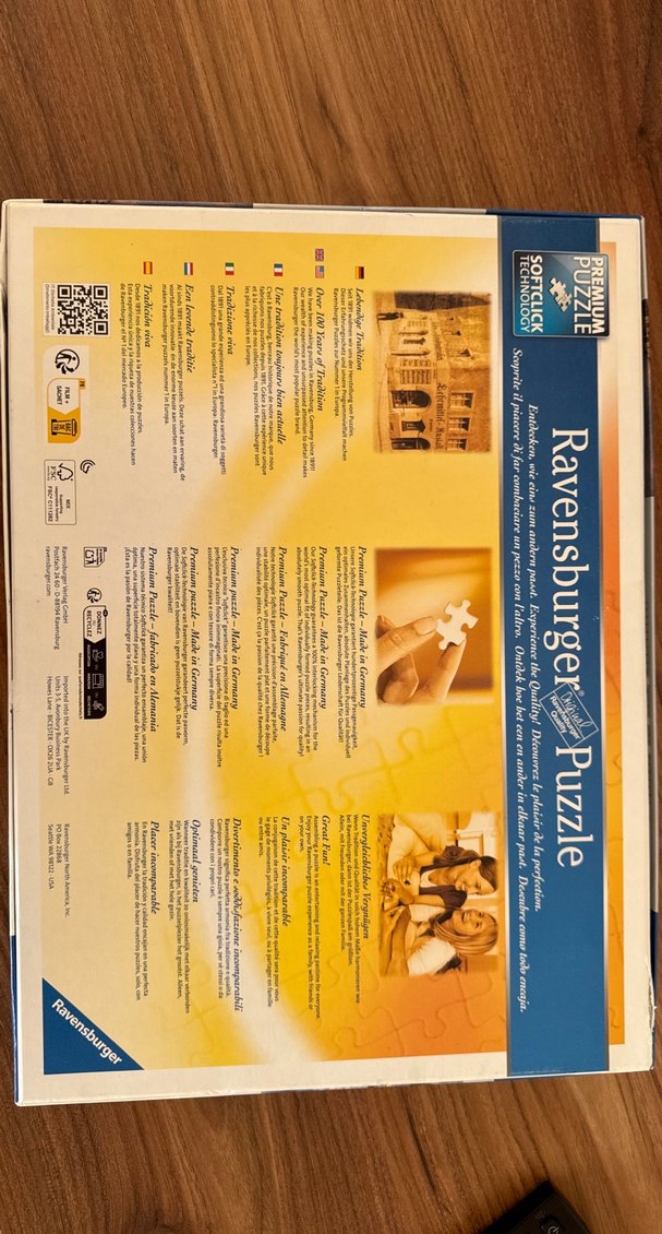 Ravensburger 1000 Parça Puzzle - Altın Tonları (Orjinal) - Görsel 2