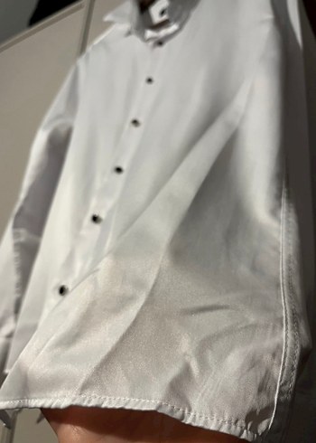 Pierre Cardin Düğmeli Beyaz Erkek Gömlek - Görsel 3