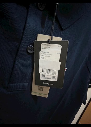 Siyah Erkek Polo Tişört Düğmeli Yaka - Görsel 2