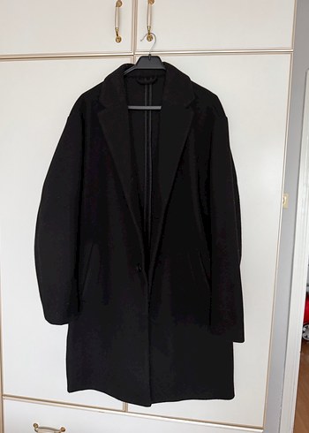 Siyah Uzun Kışlık Kaban - Görsel 2