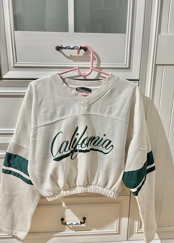 Beyaz V Yaka Kadın Eşofman Takımı - Görsel 2