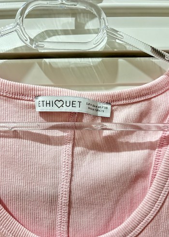 2 li Pembe ve Beyaz Kadın Atlet, Pamuklu, İnce Kesim - Görsel 3