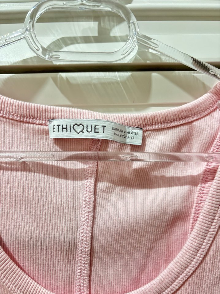 2 li Pembe ve Beyaz Kadın Atlet, Pamuklu, İnce Kesim - Görsel 3