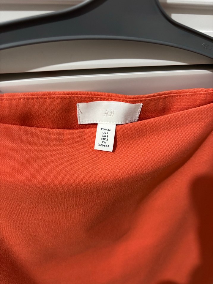 Turuncu Mini Etek - Görsel 3