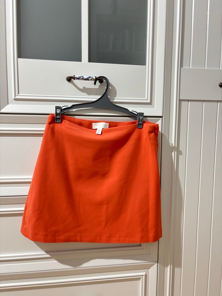 Turuncu Mini Etek - Görsel 2