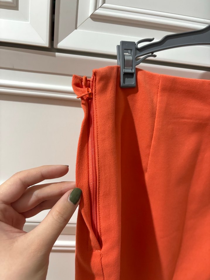 Turuncu Mini Etek - Görsel 5