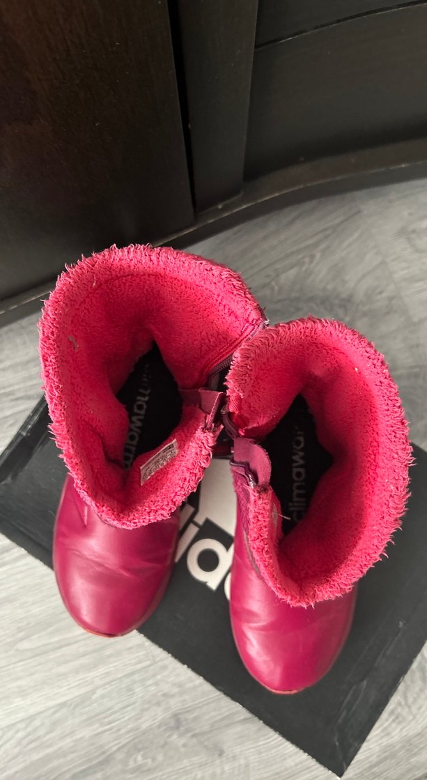 Kız Çocuk Pembe Adidas Bot - Görsel 4