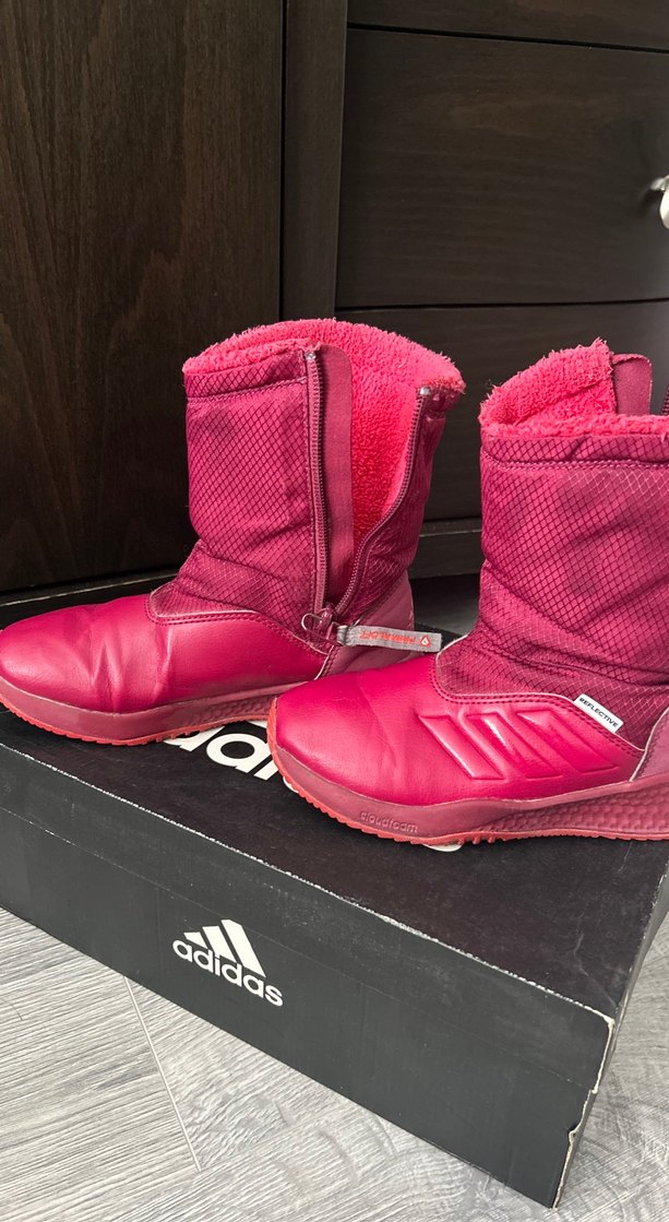 Kız Çocuk Pembe Adidas Bot - Görsel 2