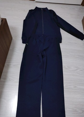 Stefano Ricci Lacivert Alt Üst Lüks Erkek Eşofman Takımı L Beden - Görsel 2