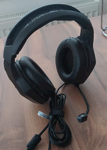 Siyah Kablolu Gaming Kulaklık - Görsel 5