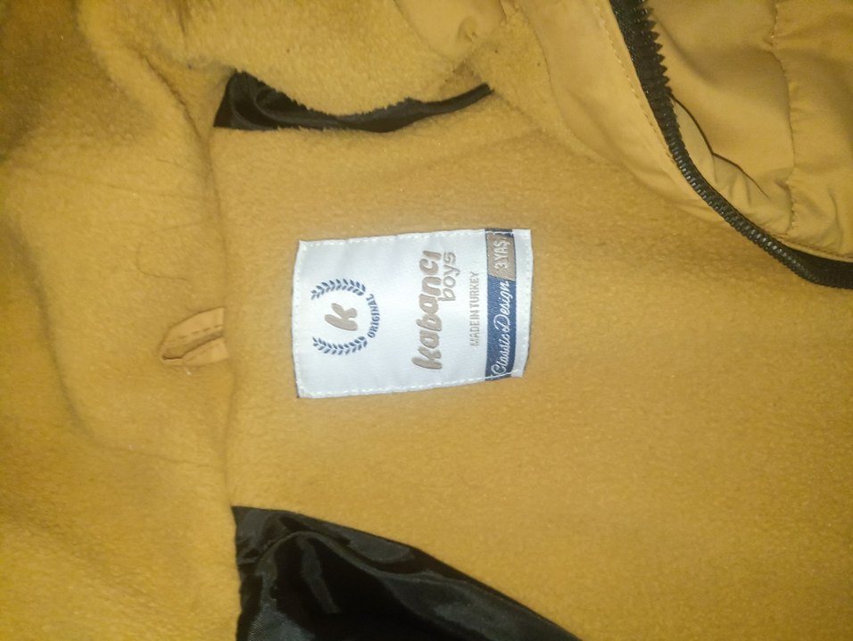 Kahverengi Kürklü Erkek Çocuk Mont - Görsel 2