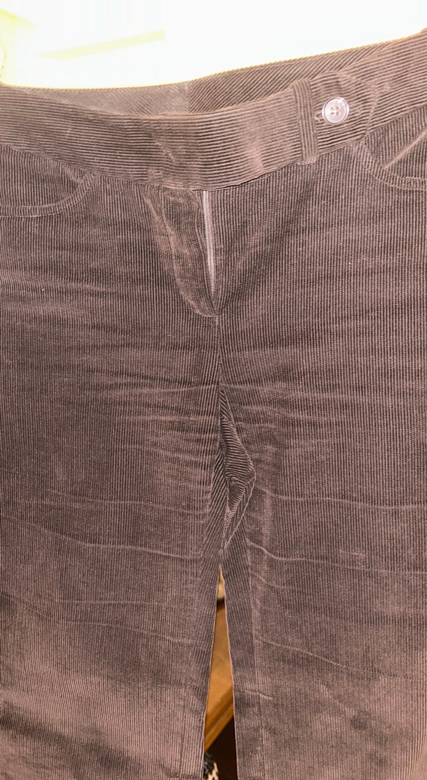 Düğmeli Kahverengi Kadın Kadife Blazer Ceket - Görsel 4