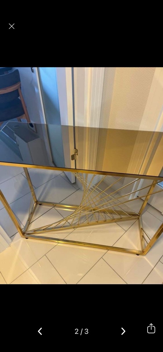 Parlak Altın Renkli Makyaj Organizeri - Görsel 3