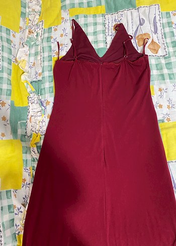 Bordo V Yaka Fermuarlı Hamile Bluz - Görsel 3