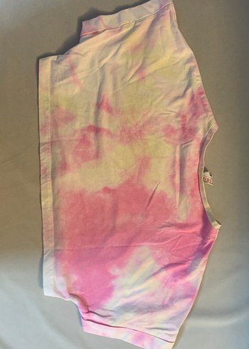 Kız Çocuk Pastel Pembe Batik Tişört - Görsel 2