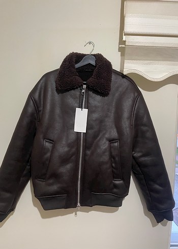 ZARA ÇİFT YÜZLÜ KÜRKLÜ SUNİ DERİ CEKET - Görsel 2