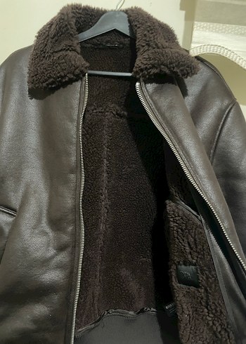 ZARA ÇİFT YÜZLÜ KÜRKLÜ SUNİ DERİ CEKET - Görsel 4