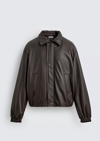 ZARA SUNİ DERİ CEKET MONT - Görsel 2