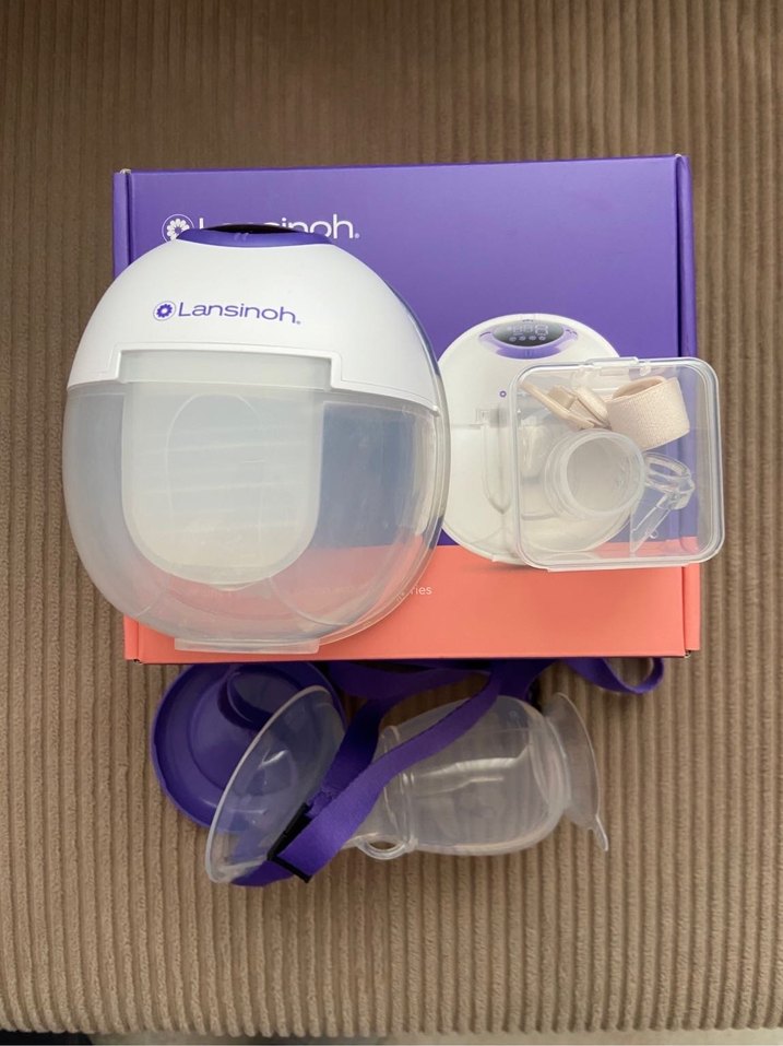 Beyaz Lansinoh Göğüs Pompası - Görsel 3