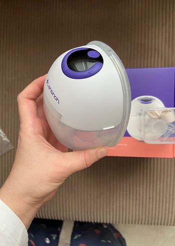 Lansinoh Beyaz Göğüs Pompası - Görsel 2