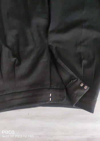 LCW YÜKSEK BEL Gri Kadın Kumaş Pantolon Pilili Normal Boy - Görsel 3