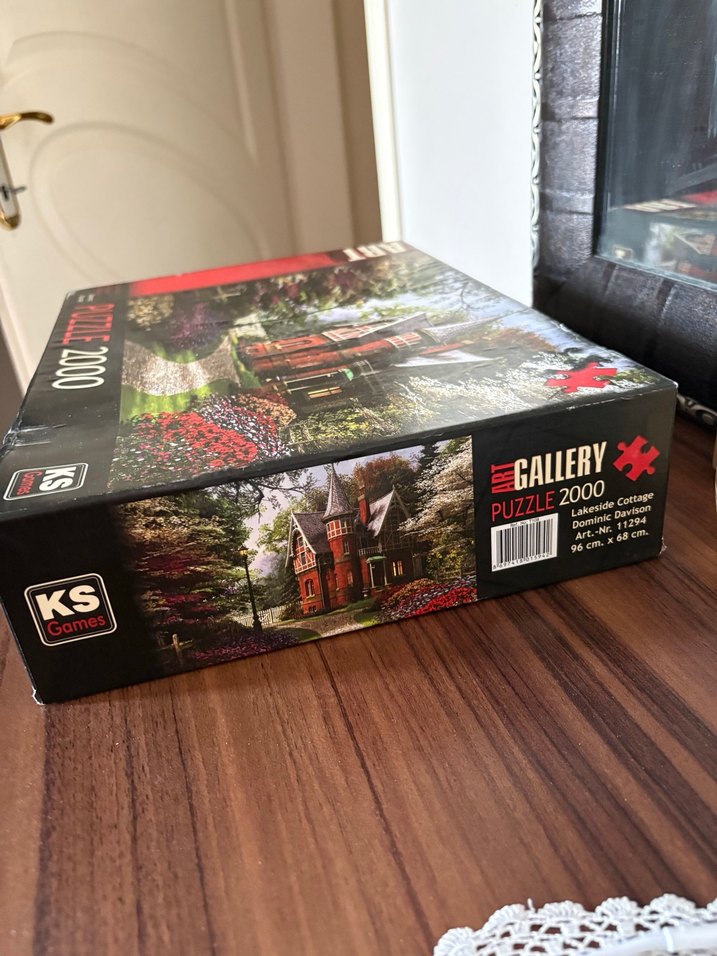 KS Games 2000 Parça Puzzle Kırmızı Kutuda - Görsel 3