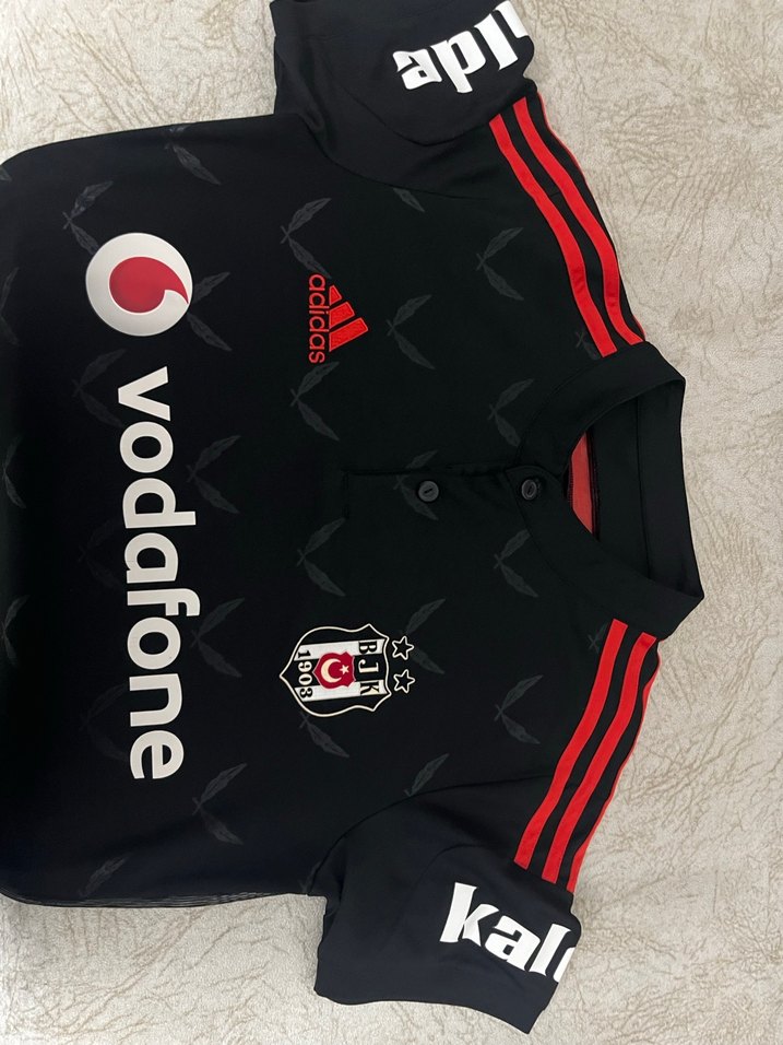 Beşiktaş Erkek Siyah Kısa Kollu Forma - Görsel 3