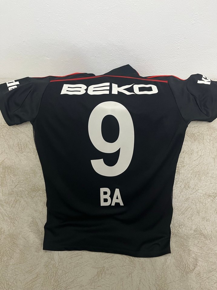 Beşiktaş Erkek Siyah Kısa Kollu Forma - Görsel 2