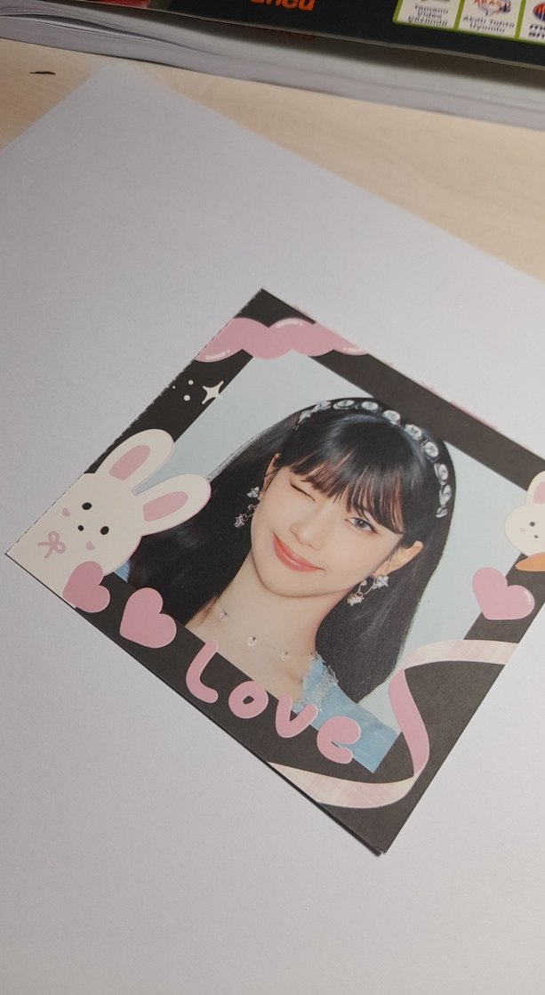 İki taraflı blackpink ve babymonster polo kart - Görsel 2