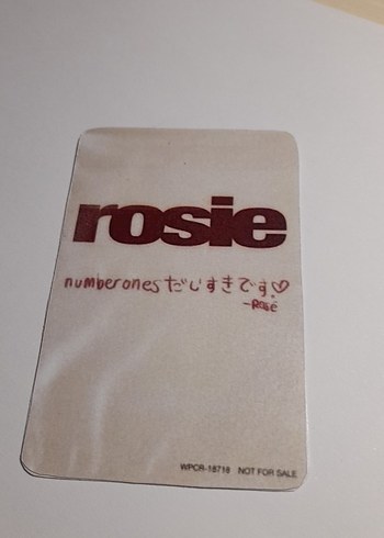 Blackpink Rise baskılı fotokart - Görsel 2