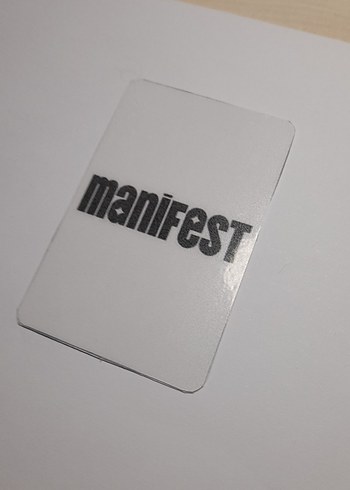 Manifest Zeynep fotokart - Görsel 2