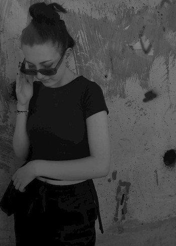 Kahverengi Kısa Kollu Crop - Görsel 2