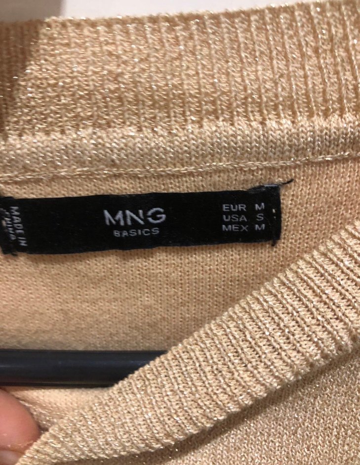 Bej Örgü Kadın Keten Kazak - Görsel 2