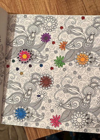 Büyükler İçin Mandala Boyama Kitabı - Görsel 2