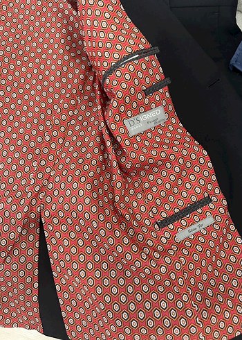 DS Damat takım elbise siyah desenli - Görsel 5