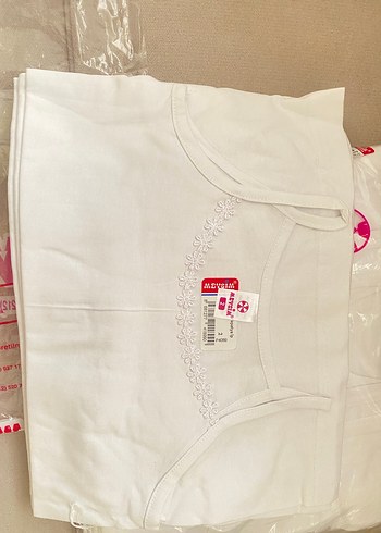 Beyaz Baskılı Çocuk Atlet - Görsel 2