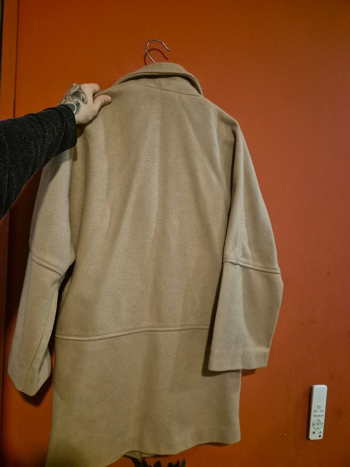 Bej Midi Mango Kaban , Salaş Kesim , mevsimlik - Görsel 2