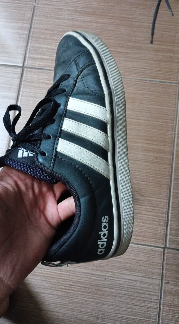 Siyah Erkek Spor Ayakkabı Velcro - Görsel 2