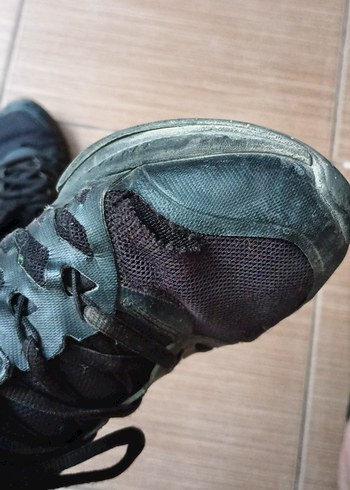 Siyah Erkek Spor Ayakkabı Bağcıklı - Görsel 3