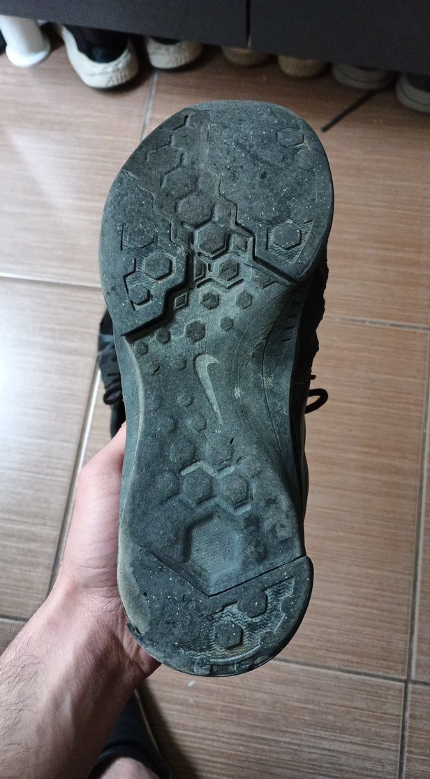 Siyah Erkek Spor Ayakkabı Bağcıklı - Görsel 2