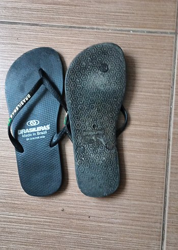 Siyah Minimalist Terlik - Görsel 2